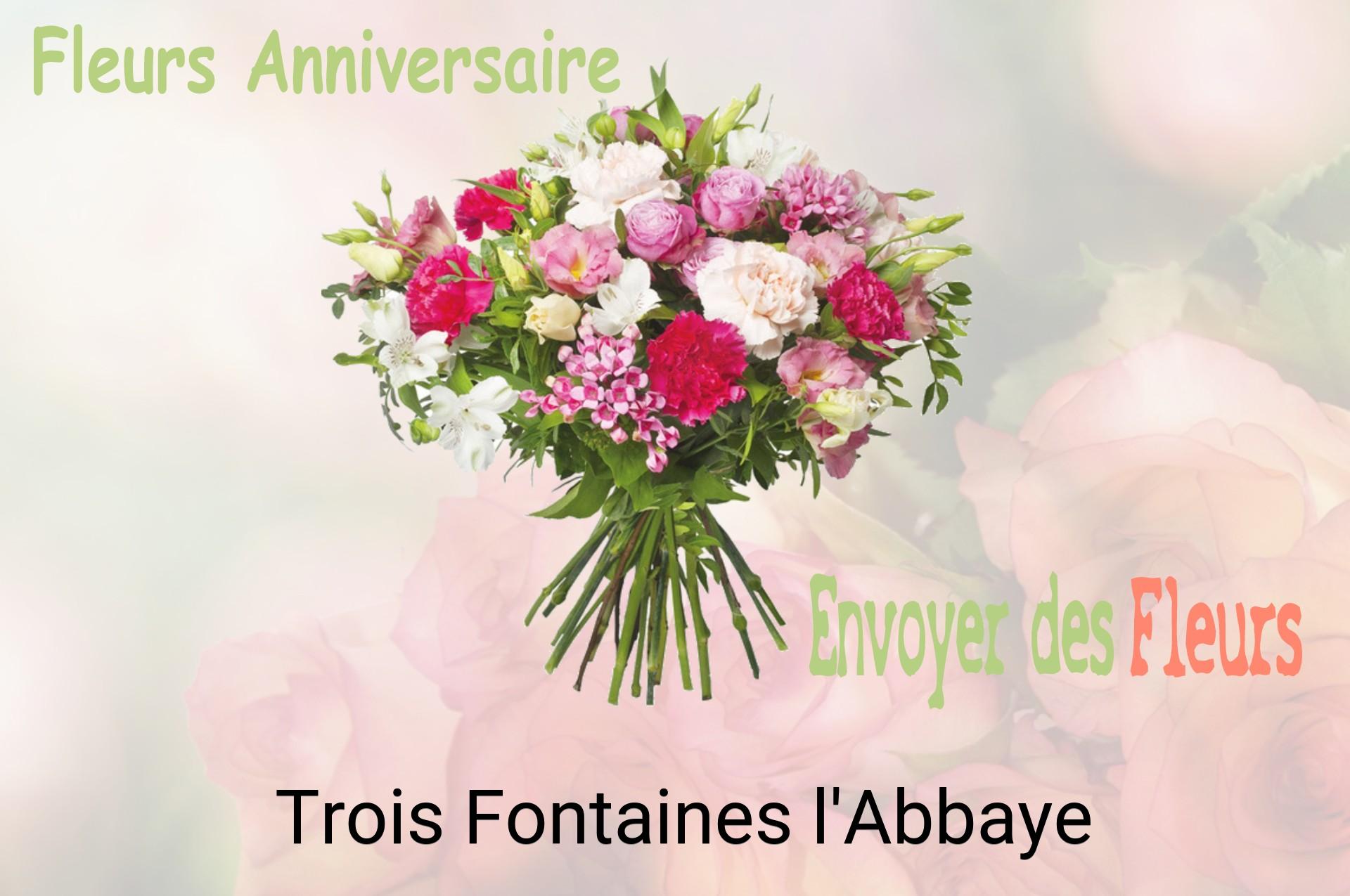 Bouquet de fleurs d’anniversaire livré à Trois-Fontaines-l'Abbaye